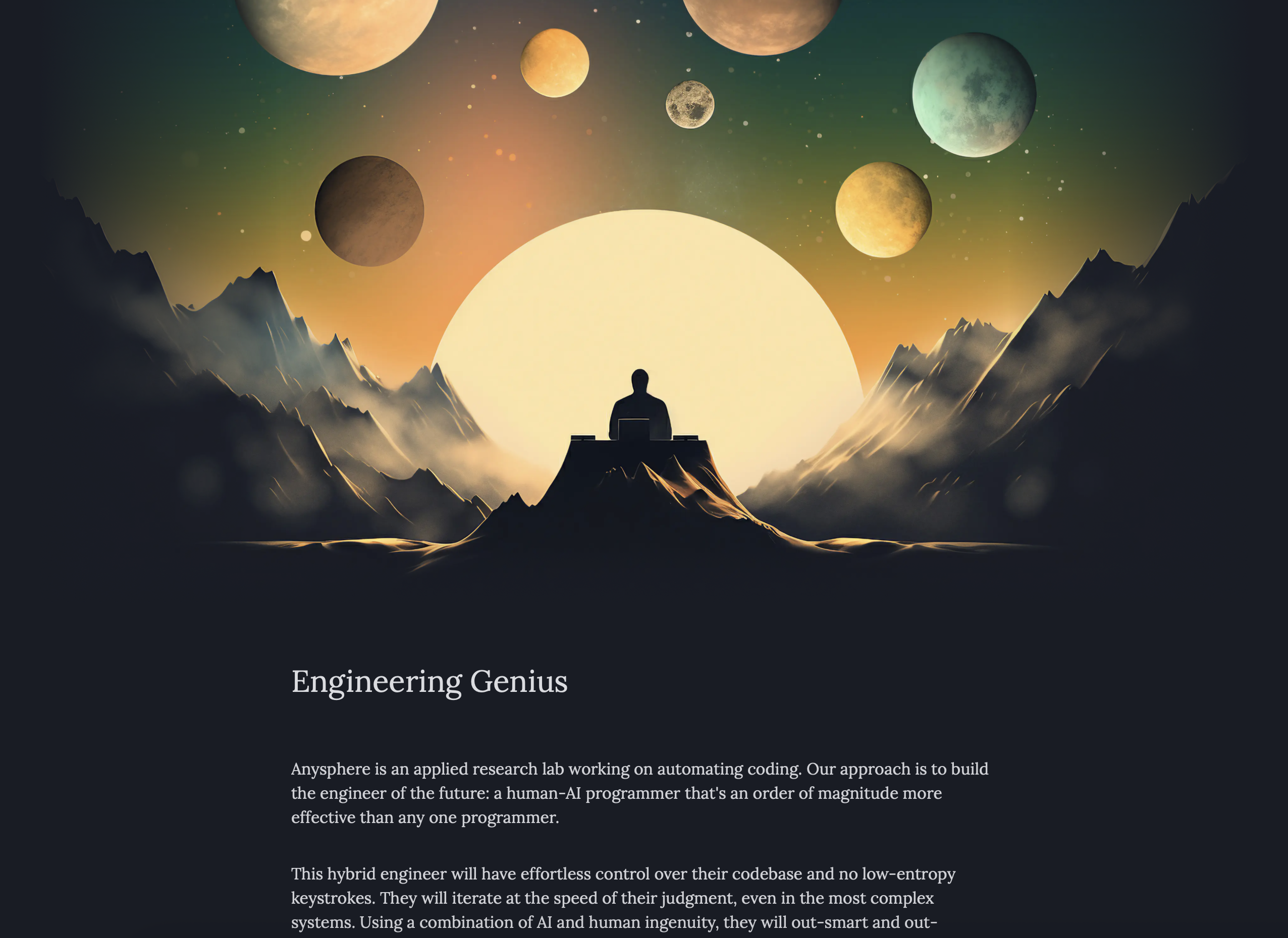 Anysphere Cursor AI code editor and development tools